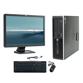 HP Intel Core i5 4th Gen Desktop PC Bundle PC Bundle (4GB RAM, 500GB HDD) + 19-Inch Monitor