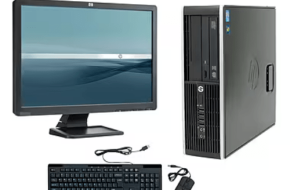 HP Intel Core i5 4th Gen Desktop PC Bundle PC Bundle (4GB RAM, 500GB HDD) + 19-Inch Monitor