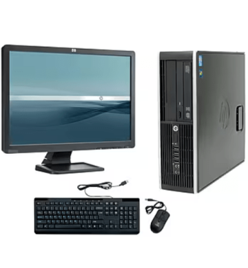 HP Intel Core i5 4th Gen Desktop PC Bundle PC Bundle (4GB RAM, 500GB HDD) + 19-Inch Monitor